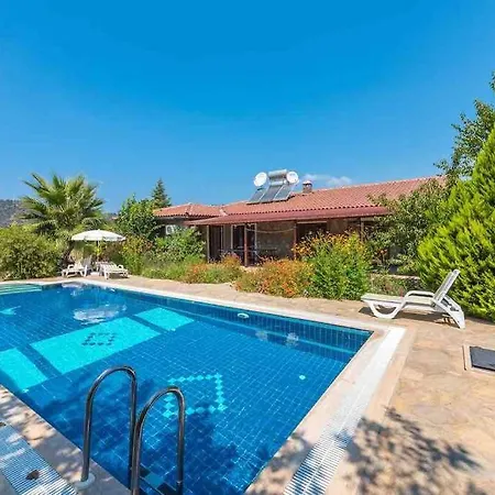 فيلة Tam Ay Kaya Koyde Mustakil Havuzlu